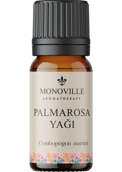 Palmarosa Uçucu Yağı 10 ml %100 Saf Ve Doğal ( Palmarosa Essential Oil )