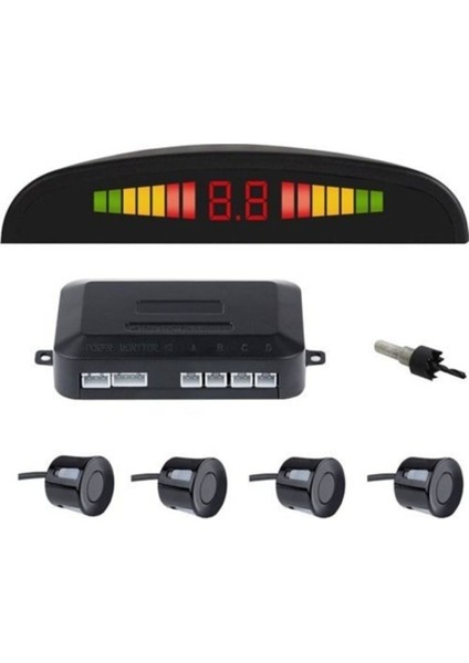 Ses Ikazlı Siyah Park Sensörü