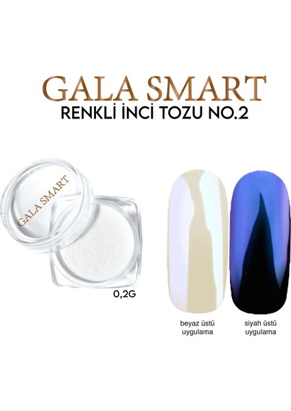 Renkli Inci Tozu 0,2 G - No:2