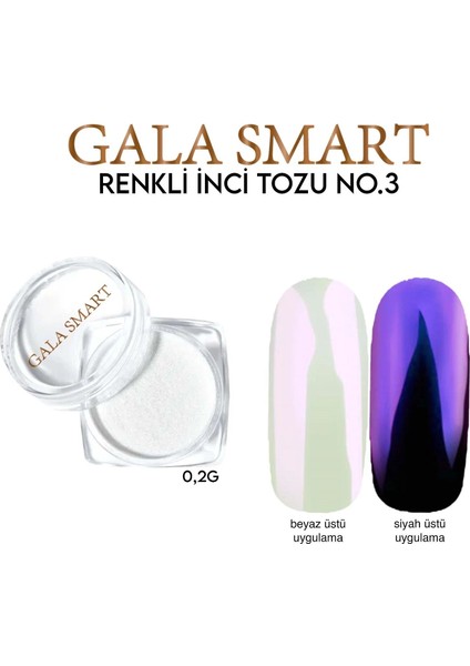 Renkli Inci Tozu 0,2 G - No:3