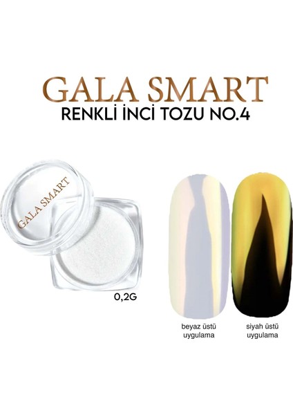 Renkli Inci Tozu 0,2 G - No:4