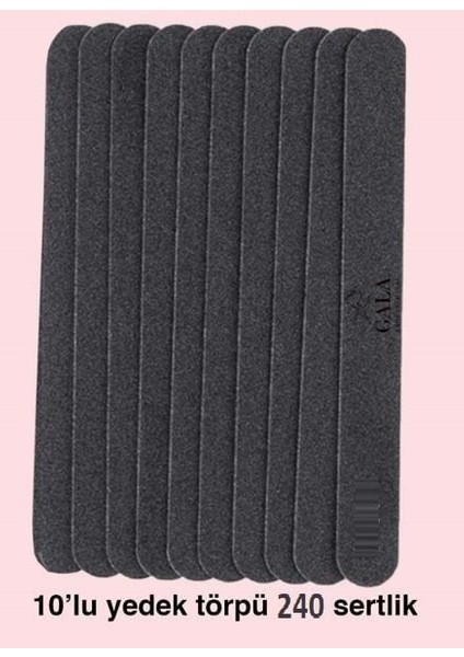 10 Lu Yedek Törpü - Düz Model Uyumlu - 240 Sertlik