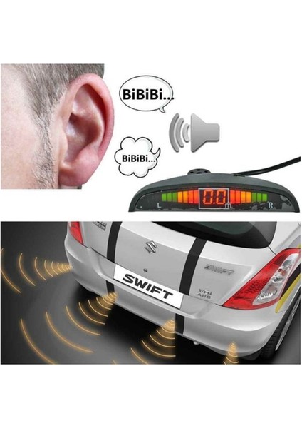 Ses Ikazlı Beyaz Park Sensörü modelleri