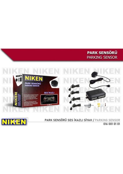 Ses Ikazlı Gri Park Sensörü