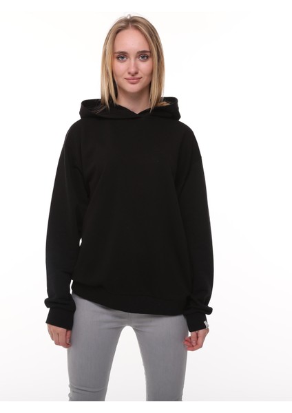 Siyah Oversize Sweatshirt