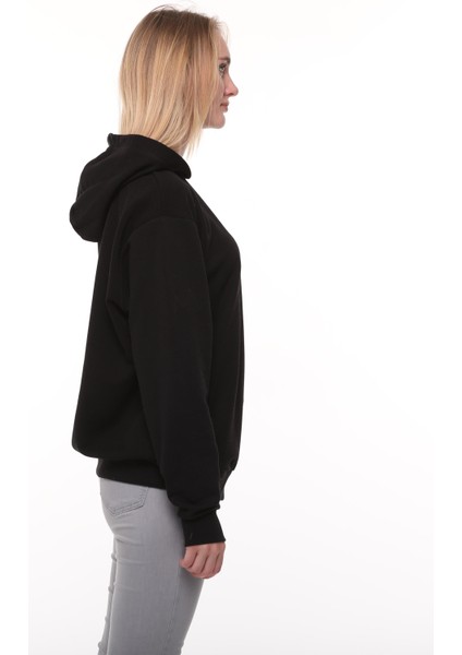 Siyah Oversize Sweatshirt