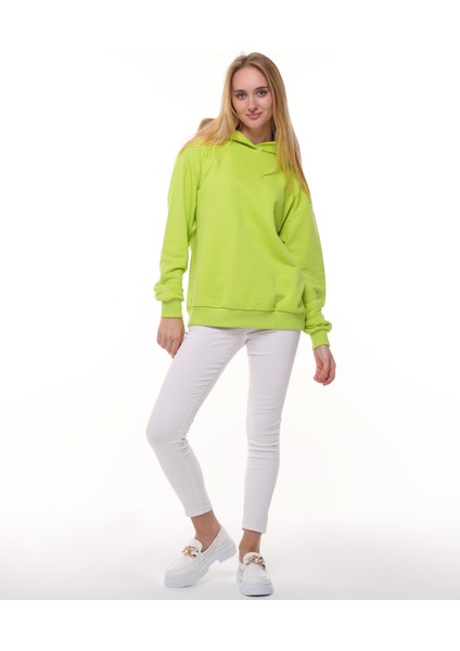 Yeşil Oversize Sweatshirt