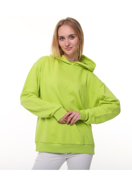 Yeşil Oversize Sweatshirt