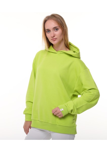 Yeşil Oversize Sweatshirt