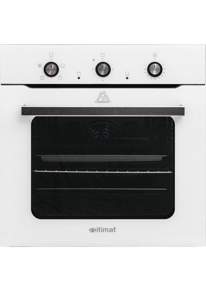 Itimat 6020 70LT Turbofan Beyaz Ankastre Fırın