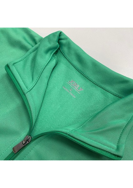 Tam Fermuarlı Yeşil Erkek Eşofman Üstü fırsatları