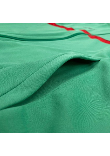 Tam Fermuarlı Yeşil Erkek Eşofman Üstü indirimleri