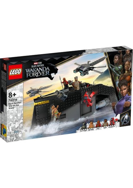Super Heroes 76214 Black Panther: War On The Water