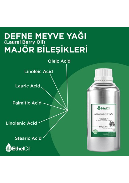 Defne Meyvesi Yağı 500 gr