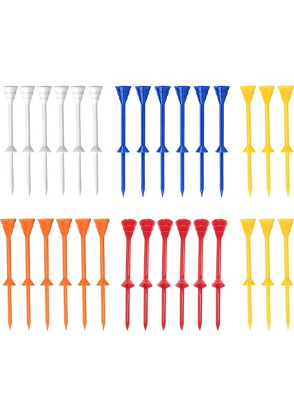 30 Golf Tees Kullanılabilir Düşük Direnç Ş 45MM (Yurt Dışından) fiyatları