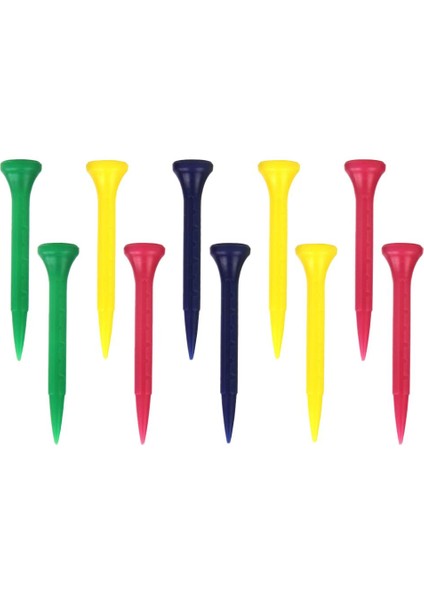 10 Golf Pin Tees Kulübü Aksesuarı 40/60/80MM 60MM (Yurt Dışından) fiyatları