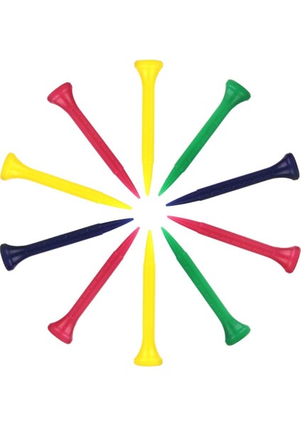 10 Golf Pin Tees Kulübü Aksesuarı 40/60/80MM 60MM (Yurt Dışından) indirimleri