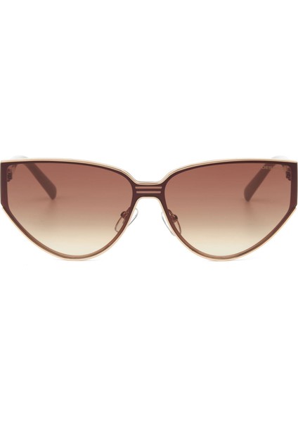 Ds 2310 C 2 Cat Eye Kahverengi - Altın Kadın Güneş Gözlüğü fiyatları