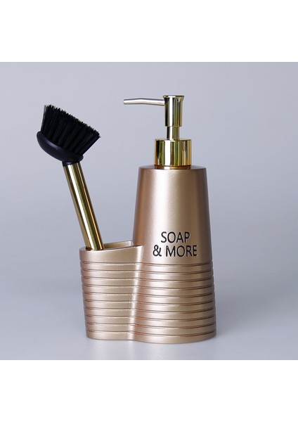 Cloud Fırçalı Sıvı Sabunluk Vizon