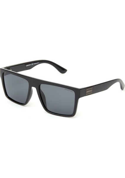 Ds 2268 C1 Dikdörtgen Siyah Erkek Güneş Gözlüğü