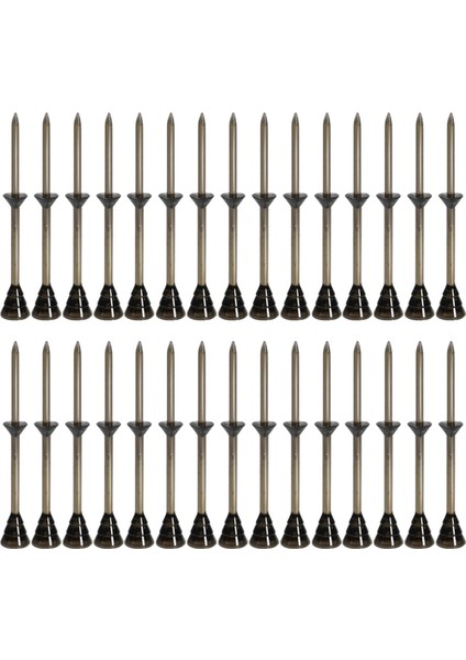 30X Golf Tees Ekipmanları 83MM Büyük Golf Kırılmaz Profesyonel Eğ (Yurt Dışından)