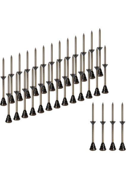 30X Golf Tees Ekipmanları 83MM Büyük Golf Kırılmaz Profesyonel Eğ (Yurt Dışından) indirimleri