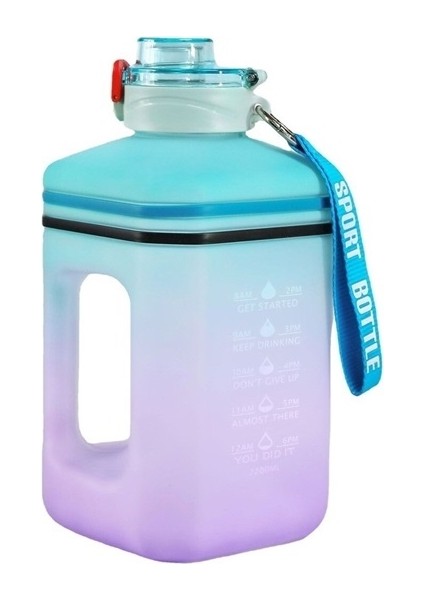 2.2l Taşınabilir Spor Su Şişesi Suluk Matara (Yurt Dışından)