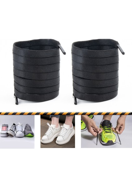 Ütülü Spor Ayakkabı Bağcığı Nike , Snekears , Adidas, Converse Ayakkabı Bağcığı 120 cm