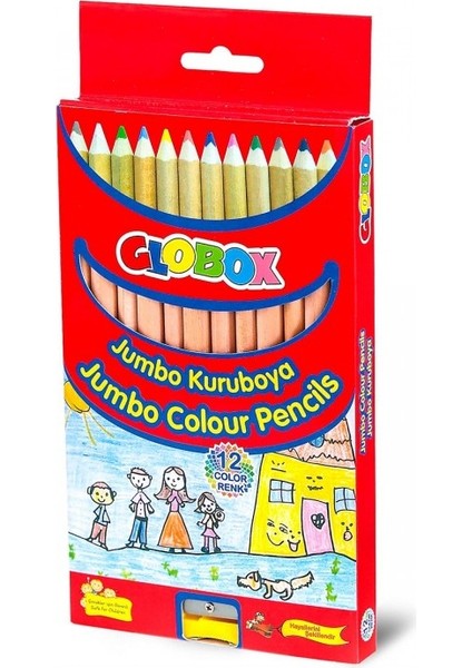 Jumbo Kuru Boya 12'Li