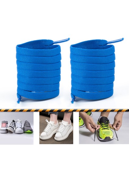 Ütülü Spor Ayakkabı Bağcığı Nike , Snekears , Adidas, Converse Ayakkabı Bağcığı 120 cm