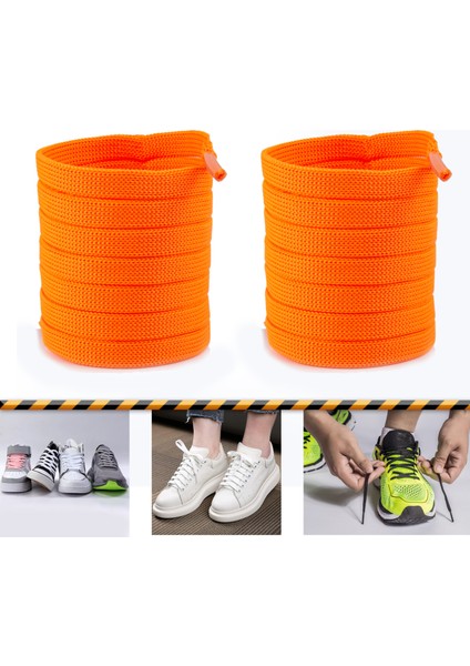 Ütülü Spor Ayakkabı Bağcığı Nike , Snekears , Adidas, Converse Ayakkabı Bağcığı 120 cm