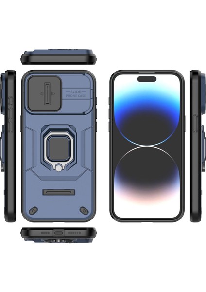 Iphone 14 Kamera Kapaklı Darbeye Dayanıklı Telefon Kılıfı (Yurt Dışından) fiyatları