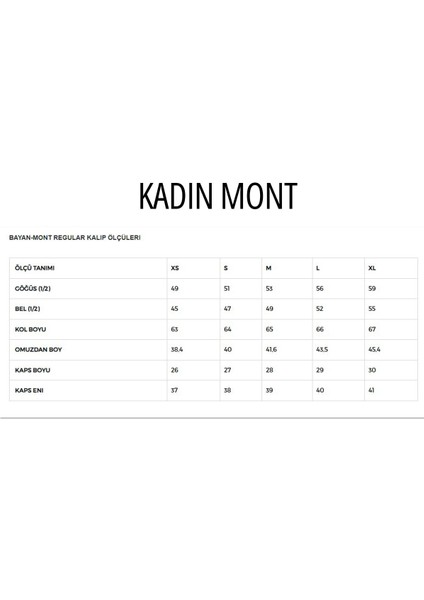 Kadın Mont LF2030135 LF2030135013