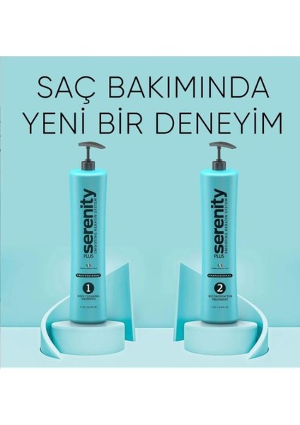 Serenıty Plus Keratın Smootıng System 2'li Set 1000 ml