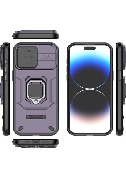Iphone 14 Pro Kamera Kapaklı Darbeye Dayanıklı Telefon Kılıfı (Yurt Dışından) fiyatları