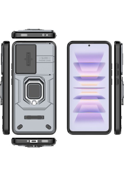Huawei Honor 90 Kamera Kapaklı Darbeye Dayanıklı Telefon Kılıfı (Yurt Dışından) modelleri