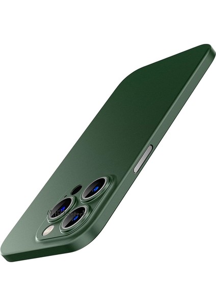 Iphone 15 Pro Max Kılıf Kamera Korumalı Ultra Ince Sert Hayalet Slim Kapak Buzlu Parmak Izi Yapmaz