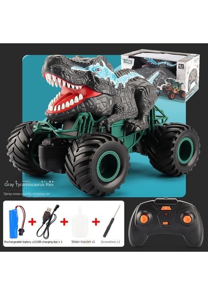 Yeni Sprey Dinozor 2.4g Uzaktan Kumanda Off-Road Araç Triceratops Tyrannosaurus Rex Tırmanma Uzaktan Kumanda Araba (Yurt Dışından)