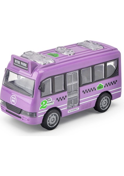 Çocuk Atalet Geri Çekme Karikatür Okul Otobüsü Otobüs Araba Erkek ve Kız Oyuncak Hediye (Yurt Dışından)