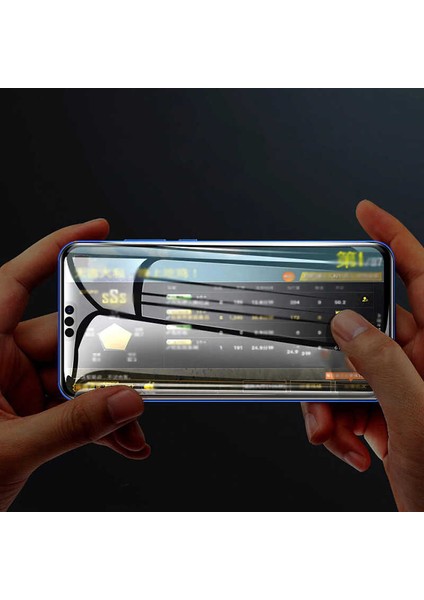Huawei P20 Pro Hayalet Ekran Koruyucu Temperli Tam Kaplayan Tasarım (New 5d Privacy)