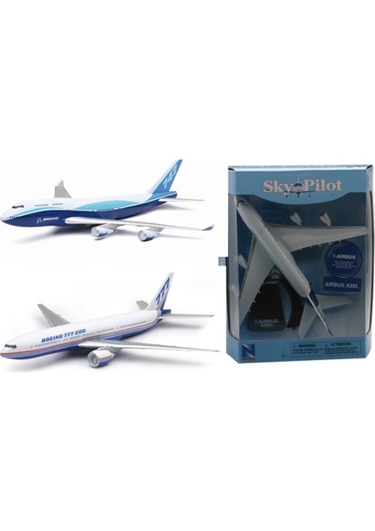 1/270 Boeıng 747-400TM / 1/240 Boeing 777-200TM Yolcu Uçağı