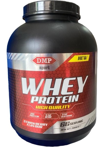 Whey Protein Çilek Aromalı 2000 gr