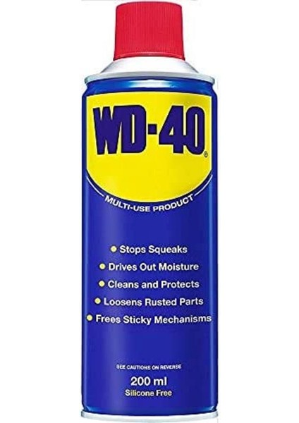 Wd 40 200 ml Pas Sökücü, Makine ve Elektrikli Cihazlar İçin Temizleyici ve Koruyucu