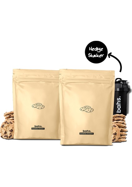 Proteinli Öğün Tozu - 2 Cookies Dream - 1 Shaker Armağan