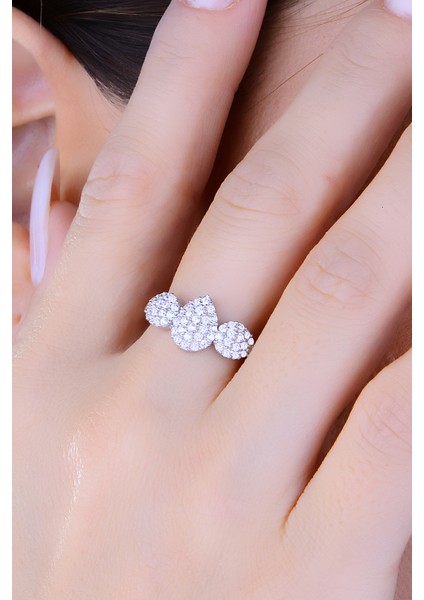 925 Ayar Gümüş Pırlanta Montör Salkım Su Yolu Set indirimleri