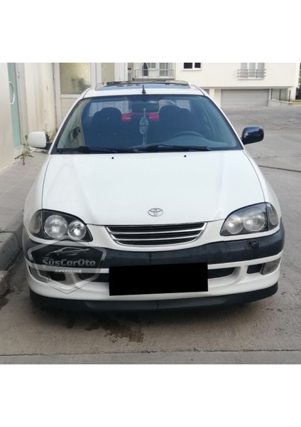 Toyota Corolla Terra 1999-2002 Uyumlu Üniversal Astra H Lip Esnek Ön Lip 2 Parça Tampon Altı Dil Karlık Ön Ek