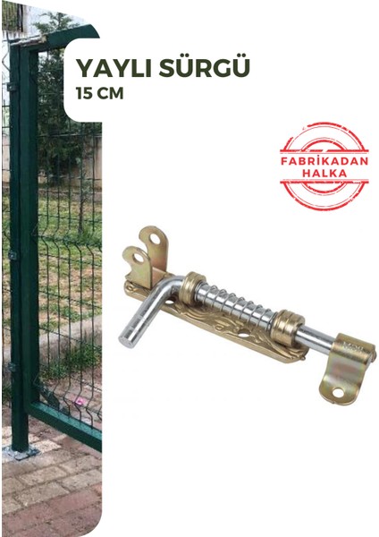 Yaylı Sürgü 15 cm