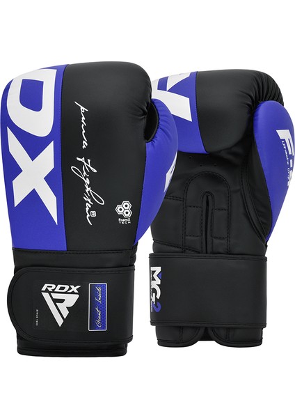 Rex F4 Boks Eldiveni - Mavi/siyah - 12 Oz - RDX0001-MAVİ/SİYAH-12 Oz