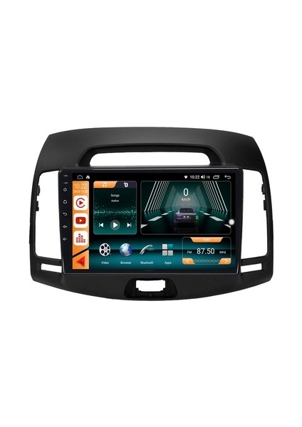 Hyundai Elantra (2006-2011) Android 12 Carplay Navigasyon Multimedya - 2gb Ram 32GB HDD
