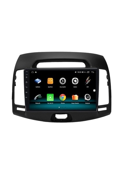 Hyundai Elantra (2006-2011) Android 12 Carplay Navigasyon Multimedya - 2gb Ram 32GB HDD fiyatları